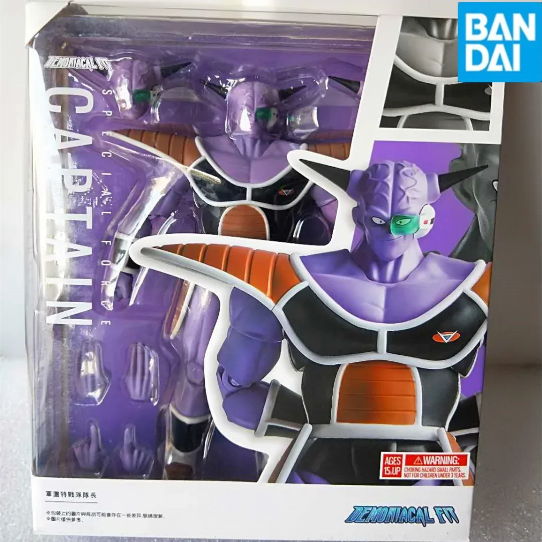 

Bandai Original Dragon Ball Z Ginyu Special Forces Anime Pvc Action Figure The Special Commander Magic Horse Army Kids Gifts