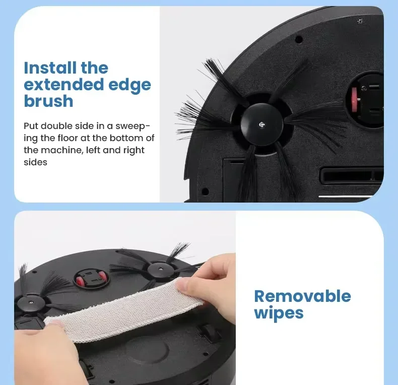 New Home Use Portable Mini Sweeper Sweeping Smart Sweeping Robot Vacuum Automatic Vacuum Cleaner Robots