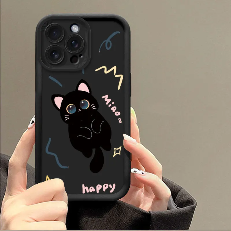 Cartoon Cute Silicone Shockproof Protective Phone Case