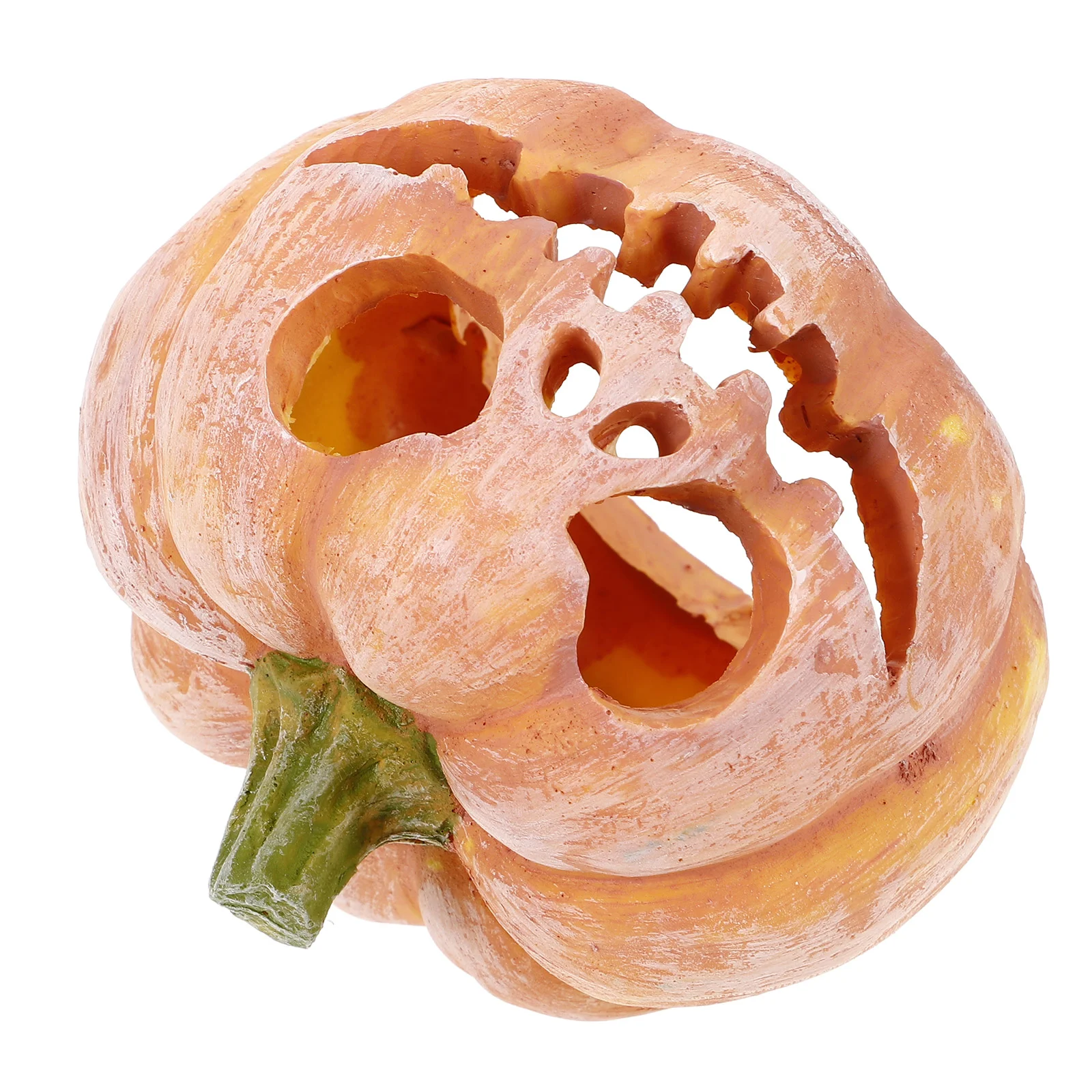 Mini Resin Pumpkin Hideout Decoration For Tank Aquarium Pet Products Fish Shrimp Hideout Simulated Craft Decor Aquarium