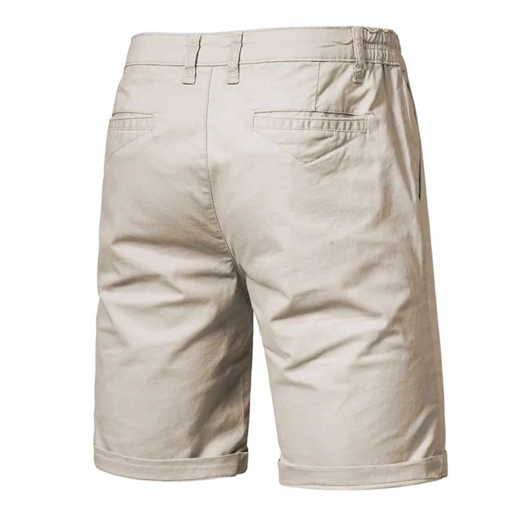 ZOXOZ Pantalones Cortos para Hombre Deporte con Cremallera Algodon Shorts 
