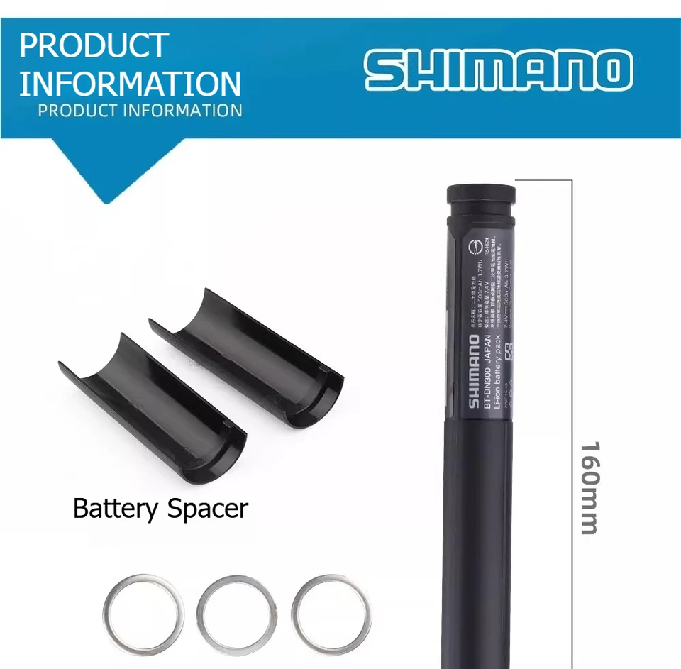 SHIMANO BT-DN300 Built - In Di2 Battery 3 - Port for R9270 R8170