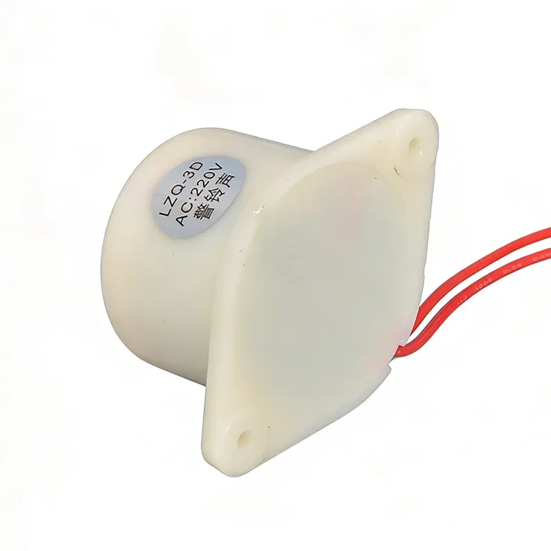 4개 LZQ-3D 고데시벨 전자 버저(깜박이는 빛 포함) 12V 24V 220V 사운드 및 라이트 알람