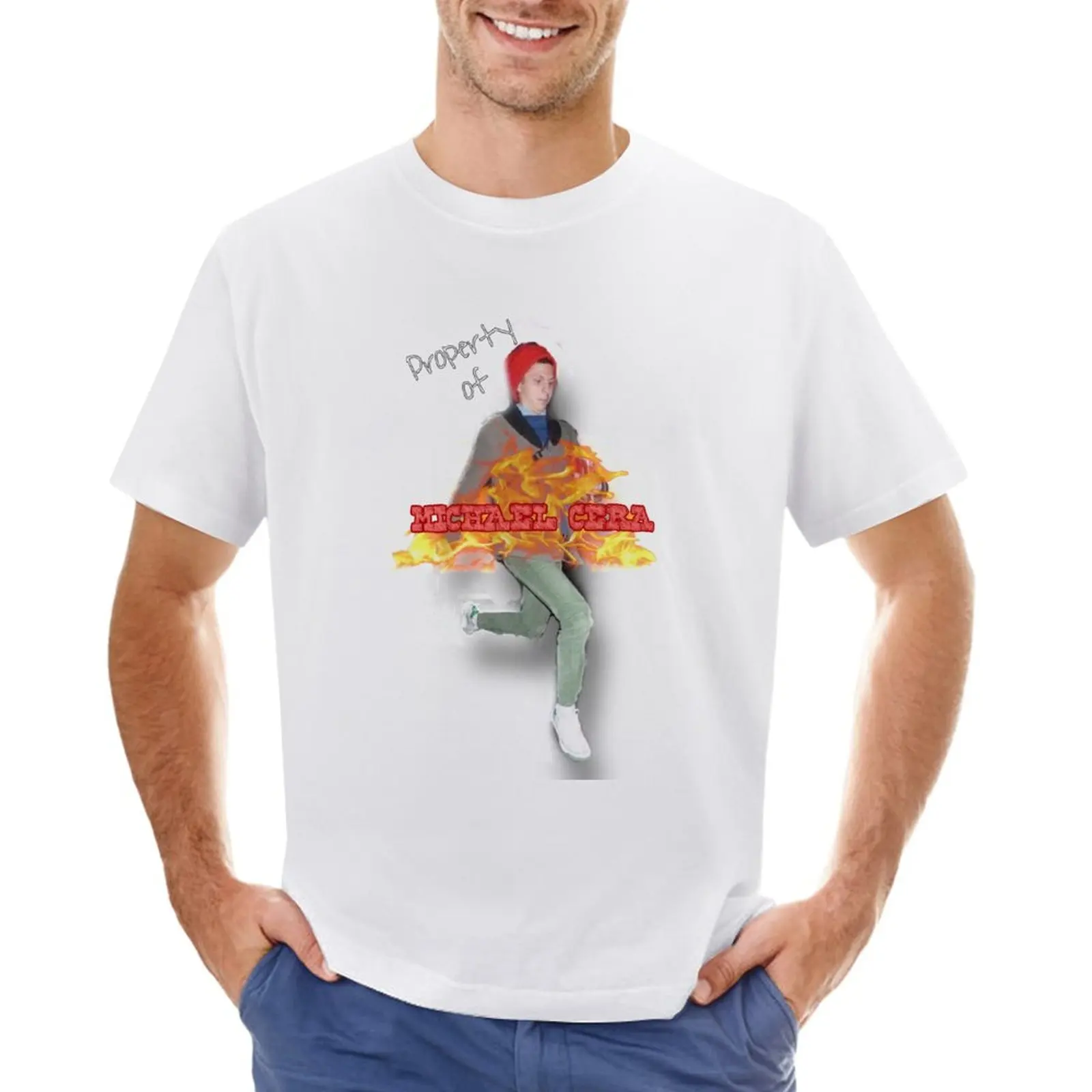 

Property of Michael Cera T-Shirt aesthetic clothes vintage clothes cute clothes animal prinfor boys mens plain t shirts