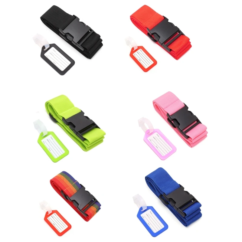 

Adjustable Luggage Strap Luggage Tags Suitcase Belt Practical Packing Strap Gift