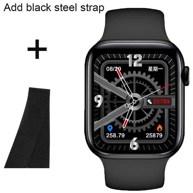 Gift Smart Watch Men Wireless Charging 44MM Dial Call Original IWO 1.75 Inch Smartwatch Smart Watches Women For Android IOS