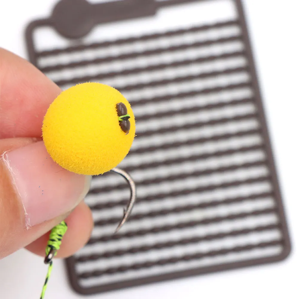 Fishing Bait Hair Rig Stops Cards Fishing Bait Boilies Stop Beads Hair Rig  Hooklink Stoppers