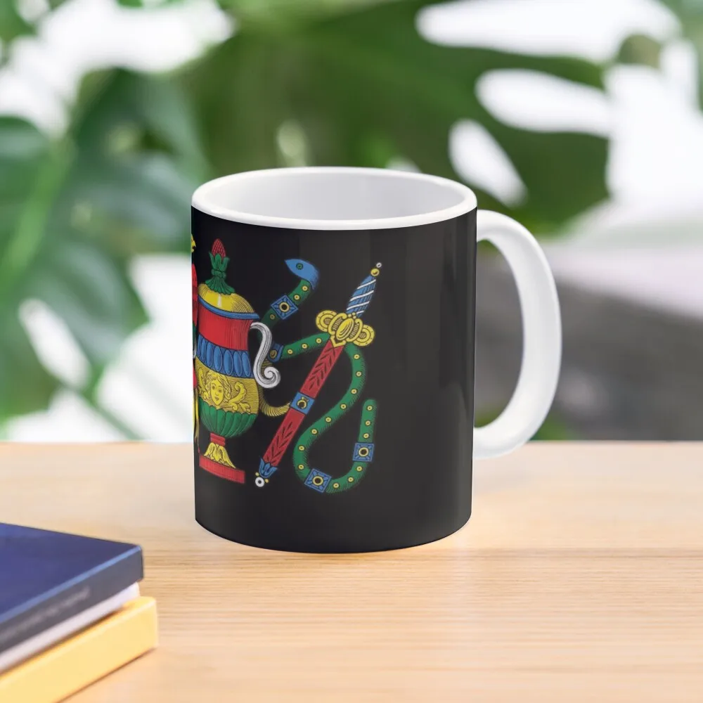 

Italian Aces Briscola / Scopa card Coffee Mug Tea Cup Coffee Glasses Mug For Coffee Travel Cup