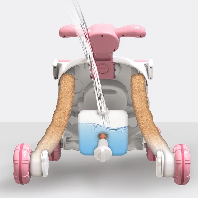 ‌Advanced Baby Walker Anti-Tip Learning Toy Musical Activity Table Balance Training Infant Push Car Safety Assistant withWheels‌ 4