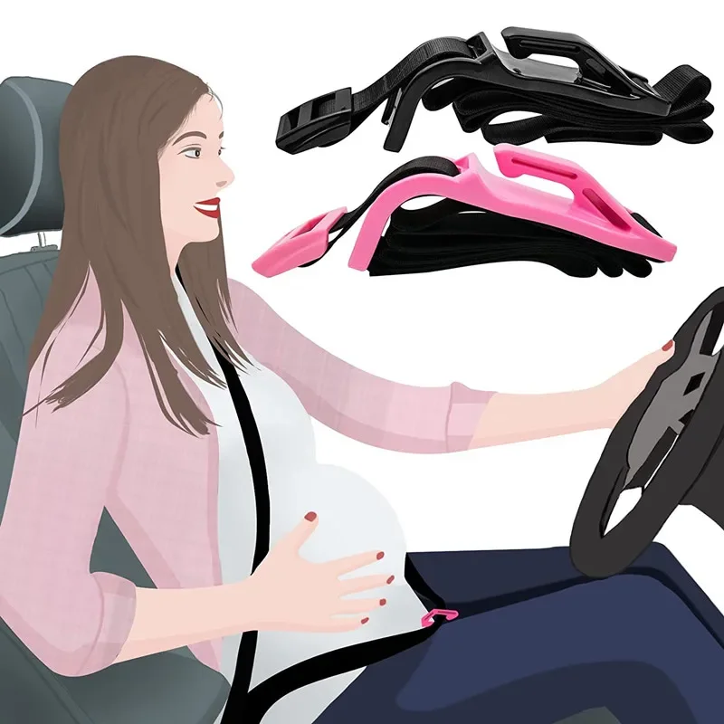 1pcs Car seat belt for pregnant women Car pregnant women anti-belly seat belt adjustment and extension device