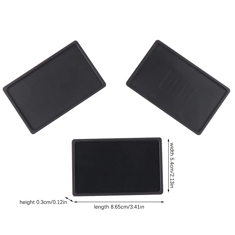 1Pcs Coin Tray For Card Holder Mini Slim Aluminum Metal Case Wallet Case Purse Card Holder Key Desk Tray
