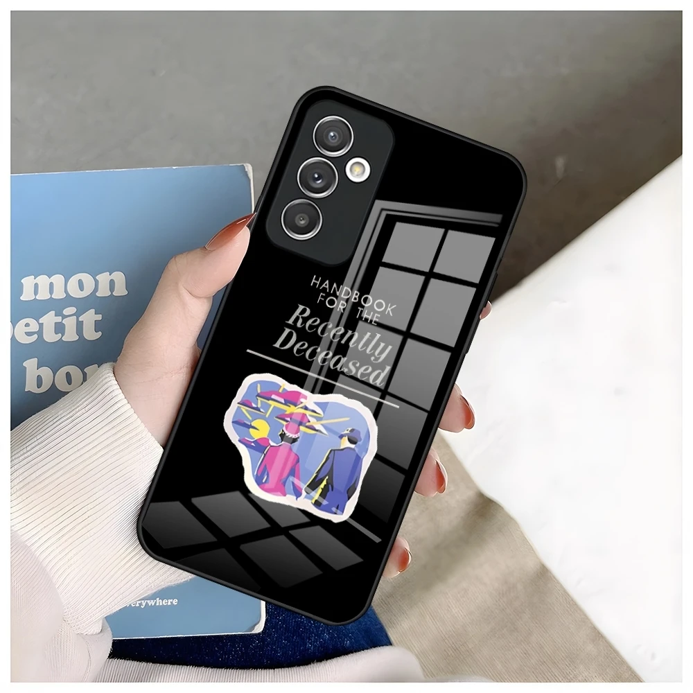 thumbnail image 1 of Funda de teléfono con manual B-Beetlejuices para Samsung S24 Ultra S23 Fe S22 S20 S21 Galaxy A54 A34 A24 A53 M54 Note 20, cubierta de vidrio, 1 of 5