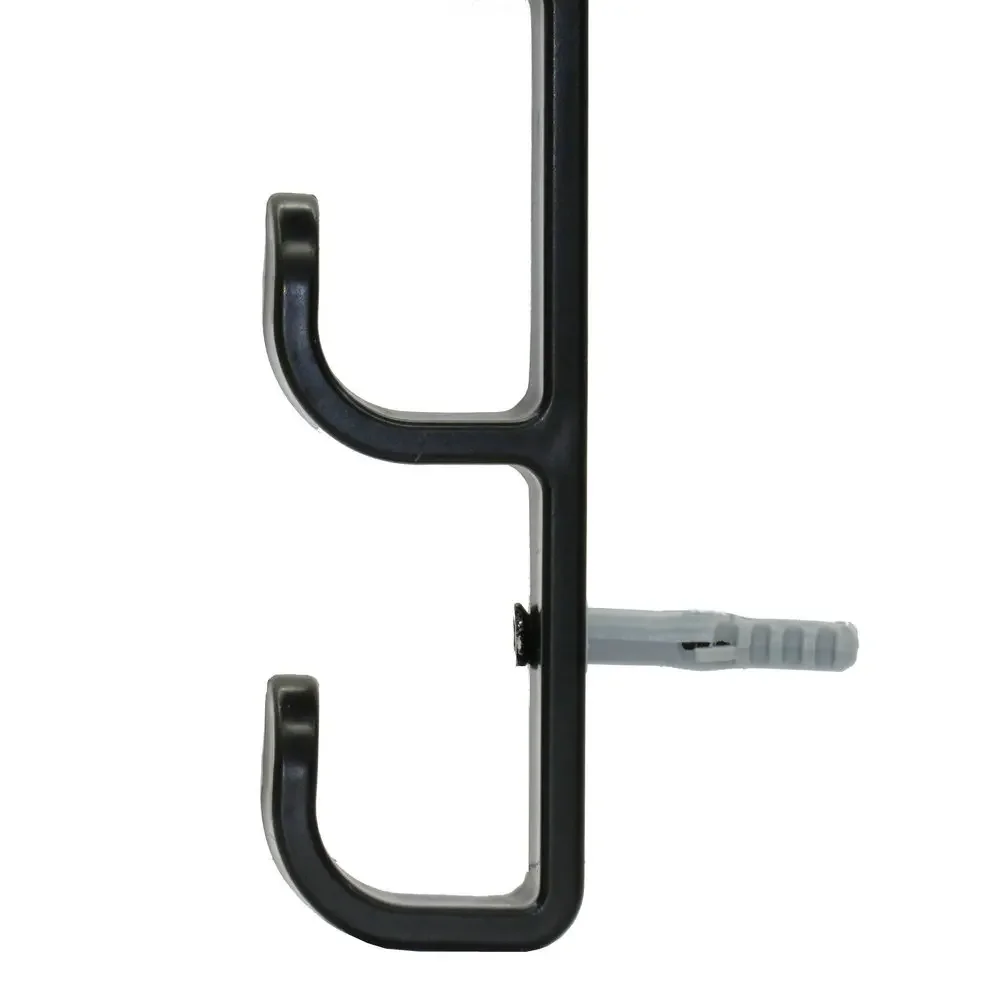 Fishing Rods Storage Wall Bracket Fishing Pole Rack 1 Pair For 5 Rods Hard Plastic Holder fishing tools,fishing tool,fishing accessories,fishing tackle,fishing rod holder