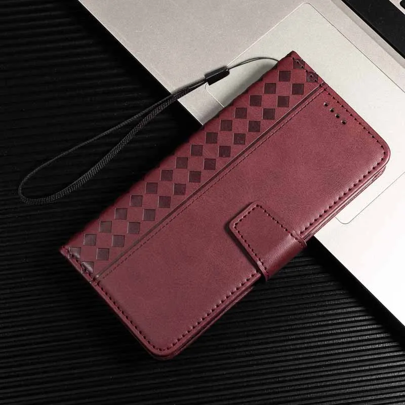 Deluxe Leather Flip Wallet Phone Case with Card Holder