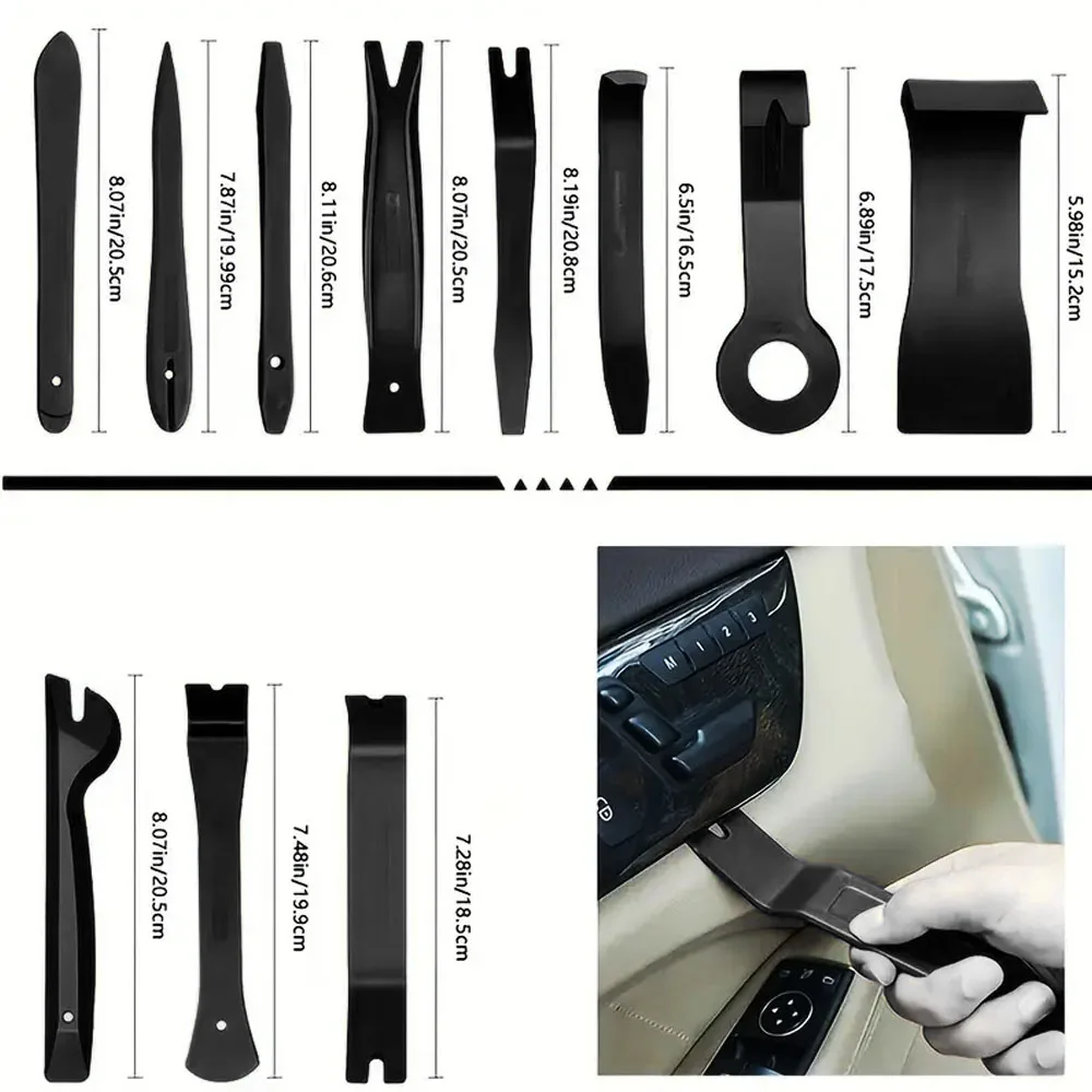 Auto Trim Removal Tool Kit 12PCS for Car Audio Dash Panel