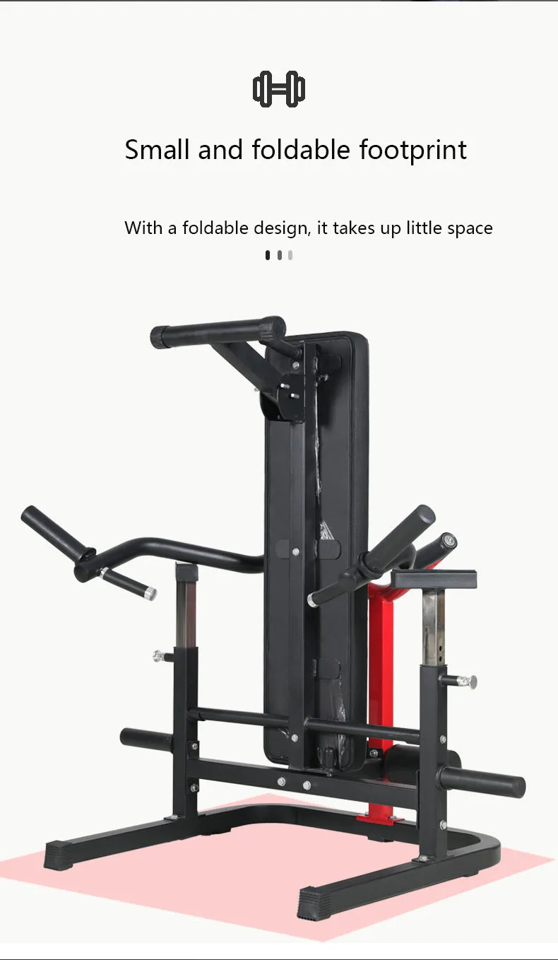 Description Picture 5 of itemHome Folding Bench Press Frame, Chest Muscle Barbell, Push Bed, Safety Belt Protection, Multi-functional Weight Bed