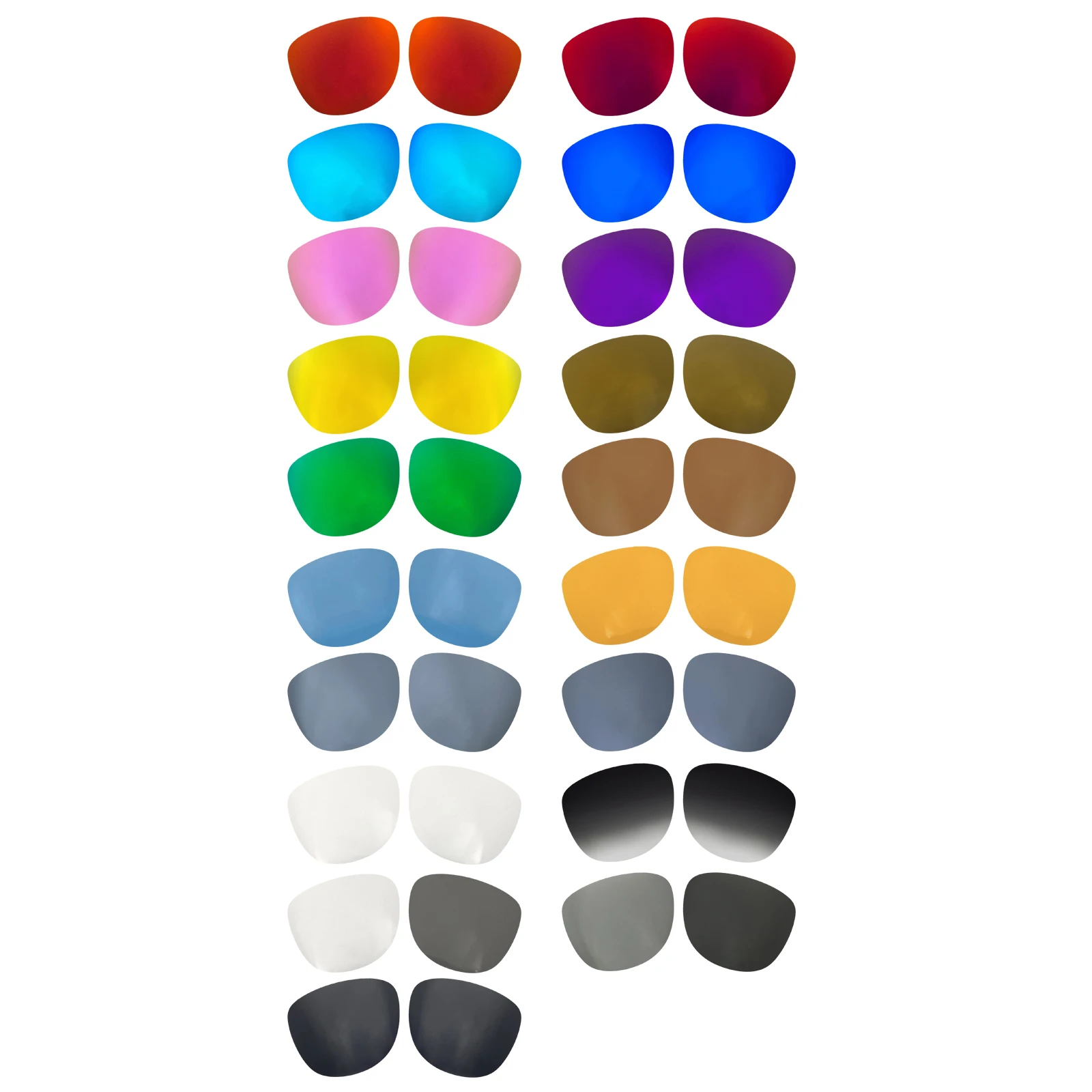 xyqrenrr thick of 1.0 mm Polarized Replacement Lenses for Oakley Trillbe X OO9340 Sunglass-Over 19 colors
