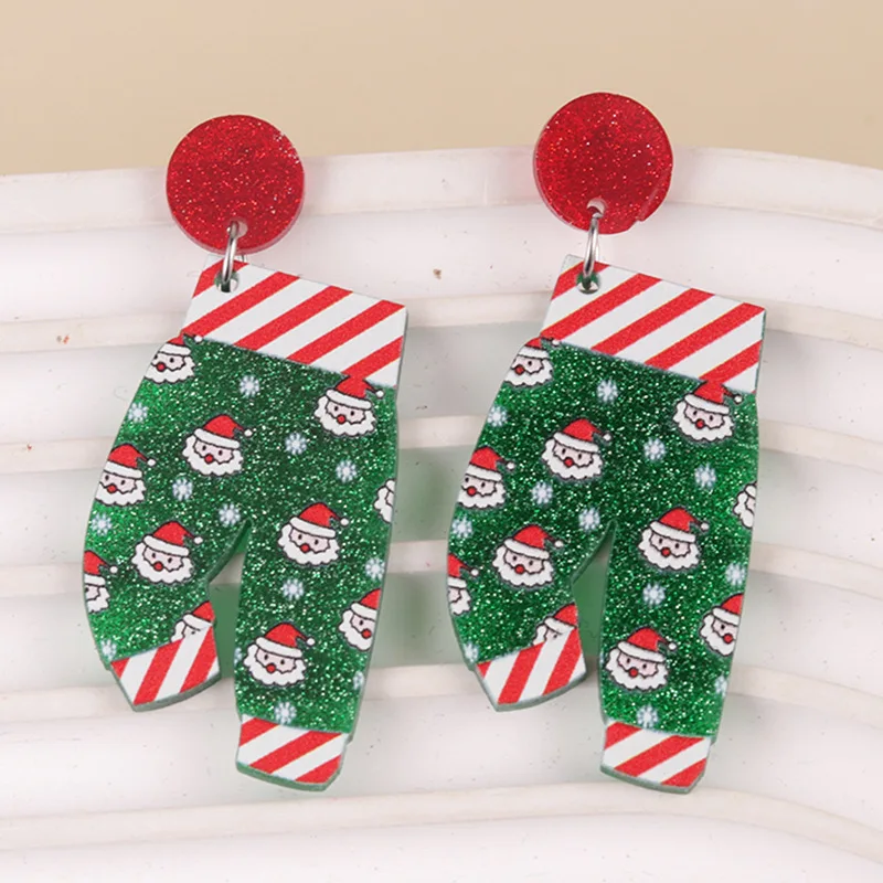 Weihnachtsohrringe Damen – 12-teiliges Set Mit Schneeflocke, Schneemann & Weihnachtsbaum