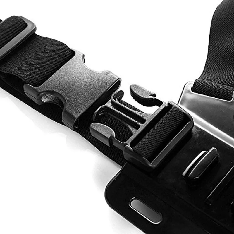 Harnais de poitrine pour GoPro avec sangles réglables, prêt à l'emploi