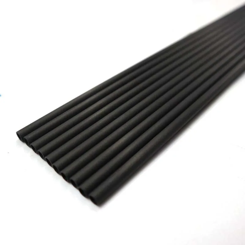 Lot De 12 Flèches Carbone Pur – ID 4,2 Mm – Spine 250-1800 – Tir à L'arc