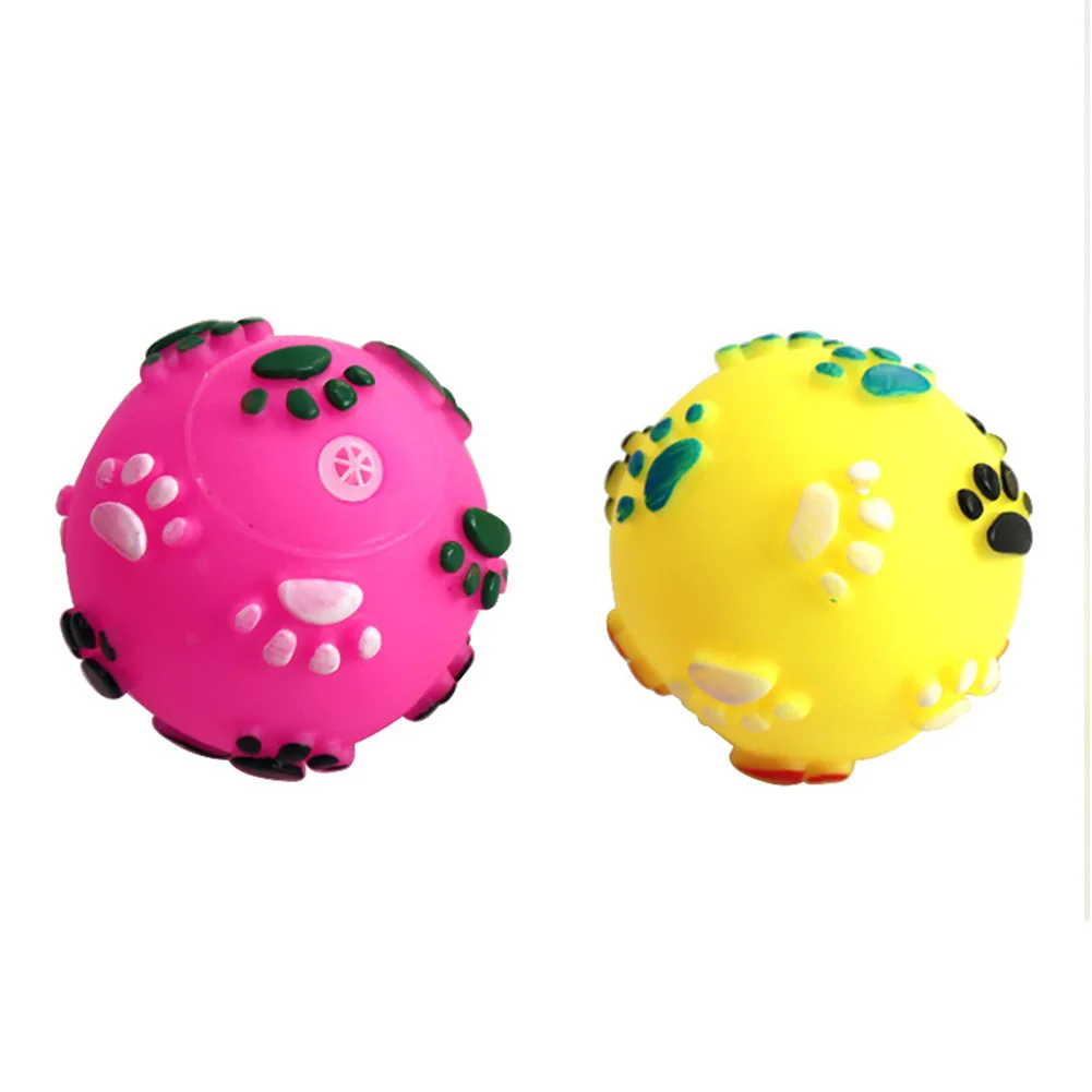 Pets Interactive Ball Teeth Chew Sound Ball Bite Resistant Squeak Dog Toy for Puppy Small Medium Large Dog Accessories - Image 3
