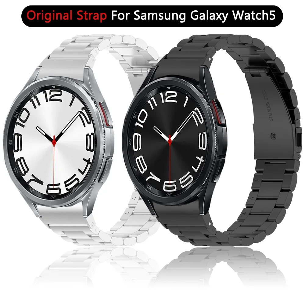 Metal Wristband For Samsung Galaxy Watch 6 4 Classic 47mm 43mm 42/46mm
