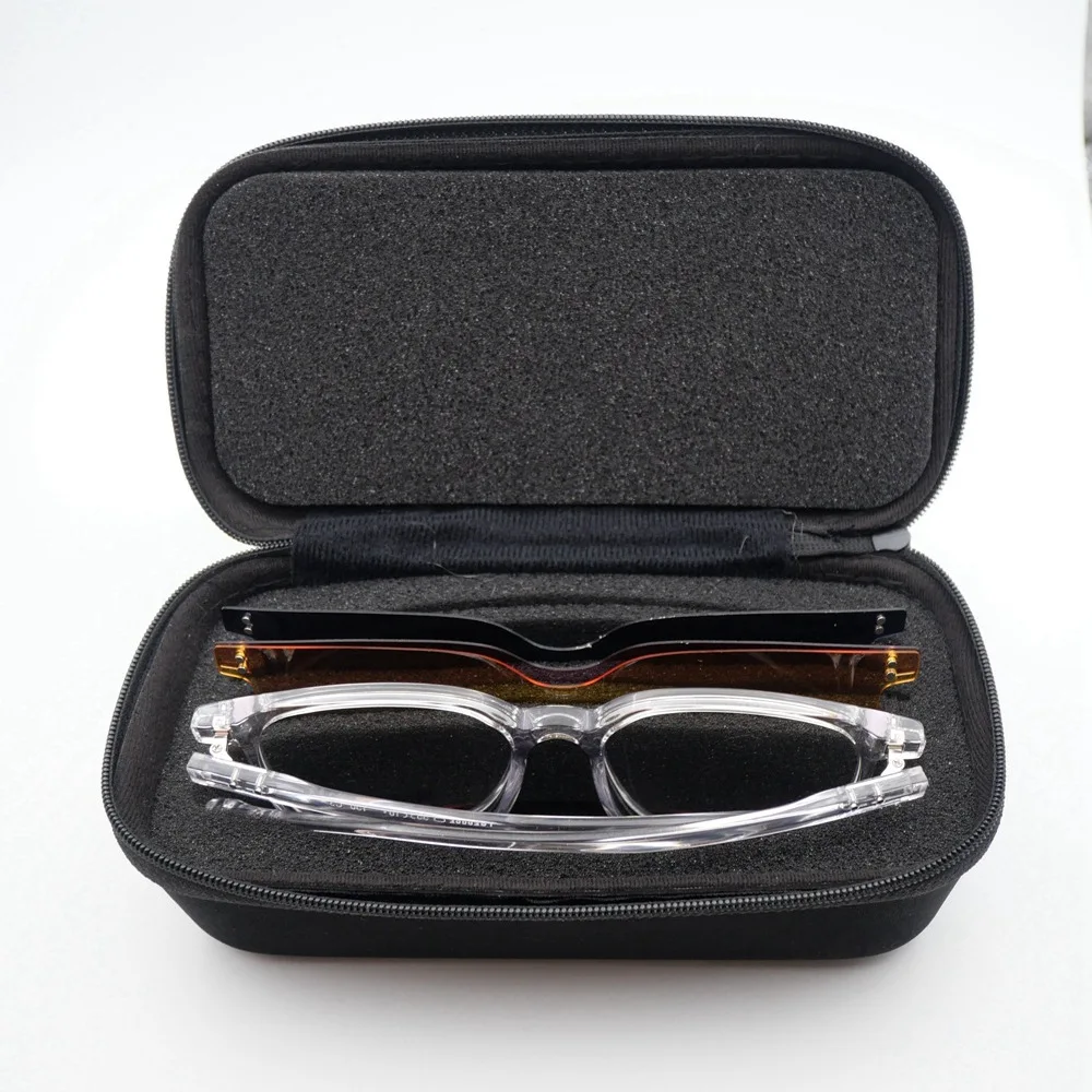 High Quality Three piece magnetic sleeve Night Vision Glasses frame HD Pink gray yellow Clip On Sunglasses 26005 Men Women