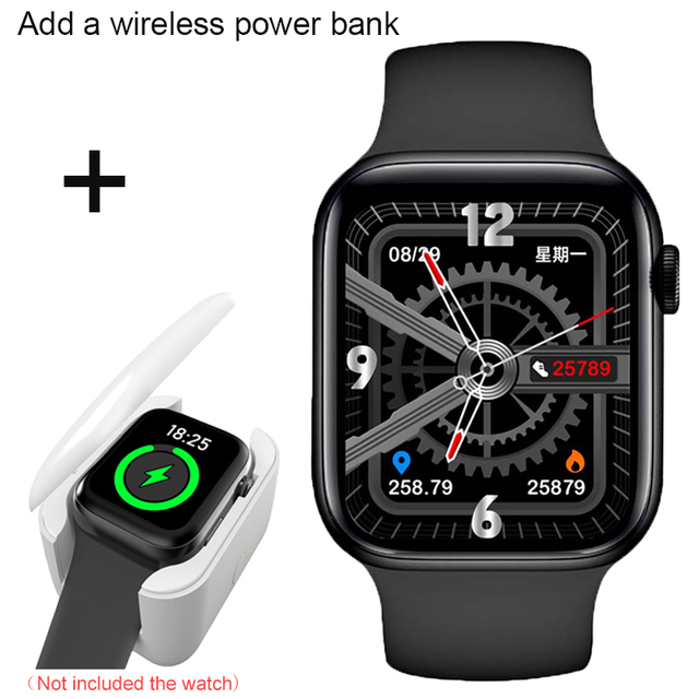 Gift Smart Watch Men Wireless Charging 44MM Dial Call Original IWO 1.75 Inch Smartwatch Smart Watches Women For Android IOS