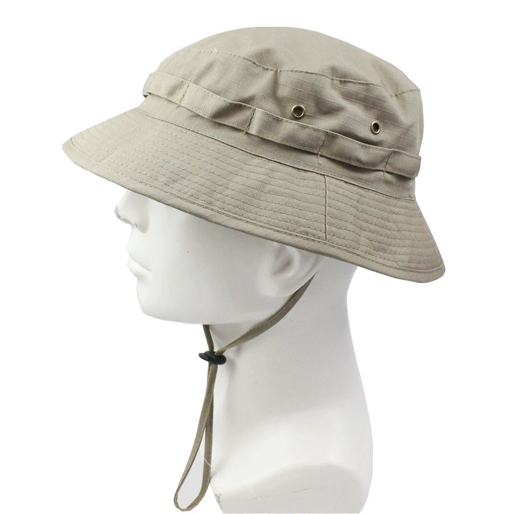 Camo Bucket Hat - Packable Outdoor Summer Sun Hat