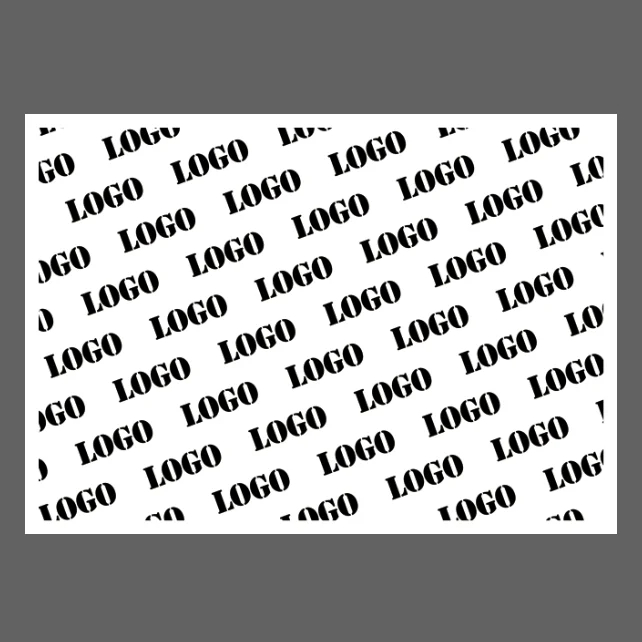 100pcs/lot Handmade Soap Wrapping Paper Translucent Wax Paper Custom Tissue Paper Gift Wrapping Paper Customzied Logo 