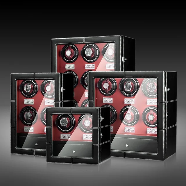 Silent Movement Watch Winders Automatic Rotating Winder Watch Box