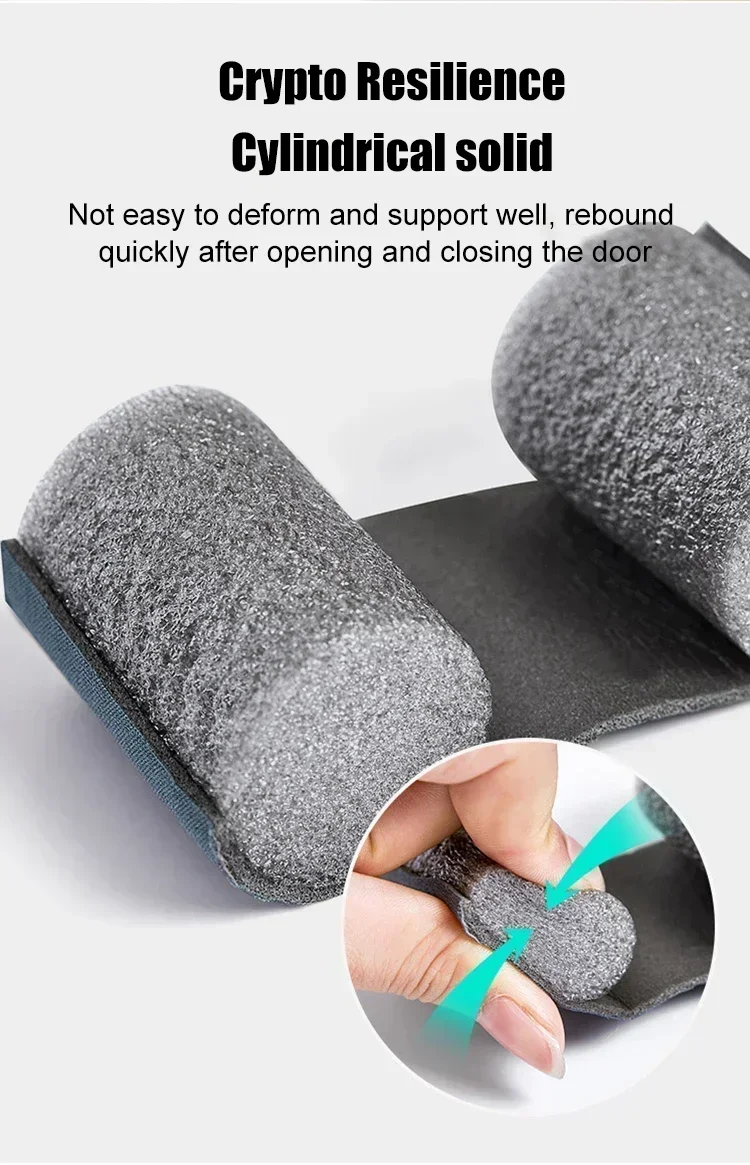 Windproof Seal Strip Draught Excluder Stopper Door Bottom Guard Double Protector Doorstop Dust-proof Blocker Sealer Soundproof images - 6