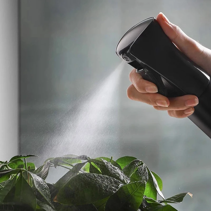 Continuous Sprayer Hair Water Ultra Fine Mister Spray Bottle Propellant Free For Hairstyling, Misting,Salon 300Ml