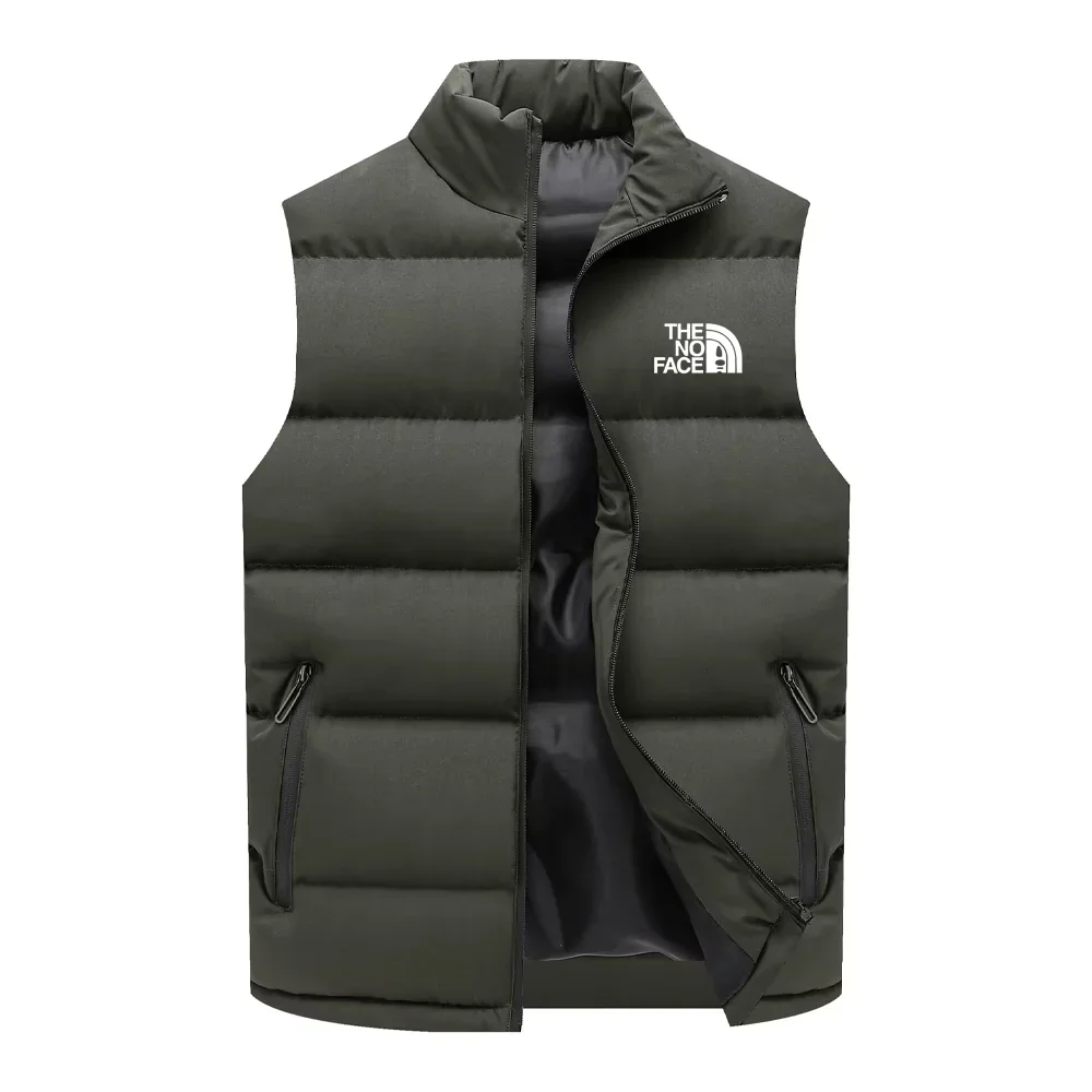 Mouwloos Voor Man Winter Herfst Hals Cami Tank Thermische Effen Vest Mouwloos Voor Man Winter Herfst Hals Cami Tank Thermische Effen Vest