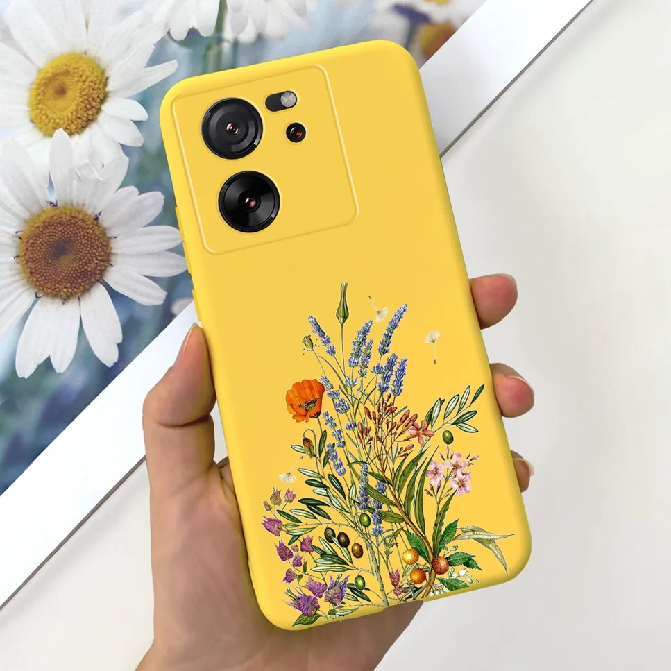 For Xiaomi 13T Case 13 T Pro 5G Candy Paint Soft Silicone Shockproof Phone Cases For Xiaomi 13T Mi13T Pro Bumper Cover Capa