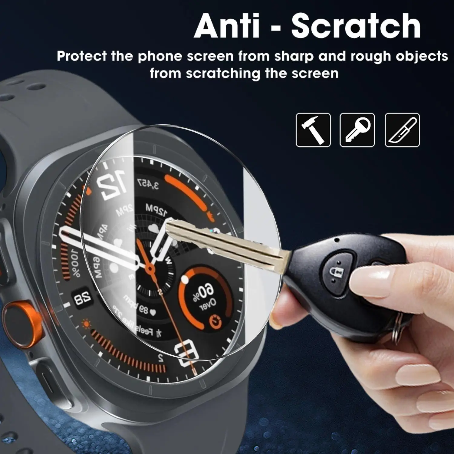 Premium Tempered Glass Screen Protector with Easy Installation