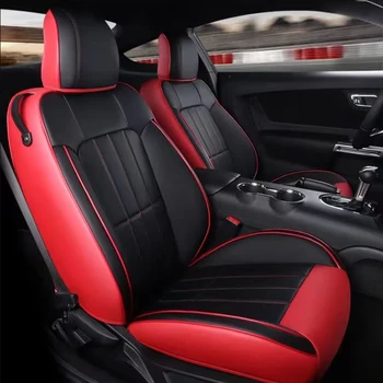 Adatto per 2015-2024 Mustang Coupe Coprisedili per auto Set completo Materiale di qualità durevole