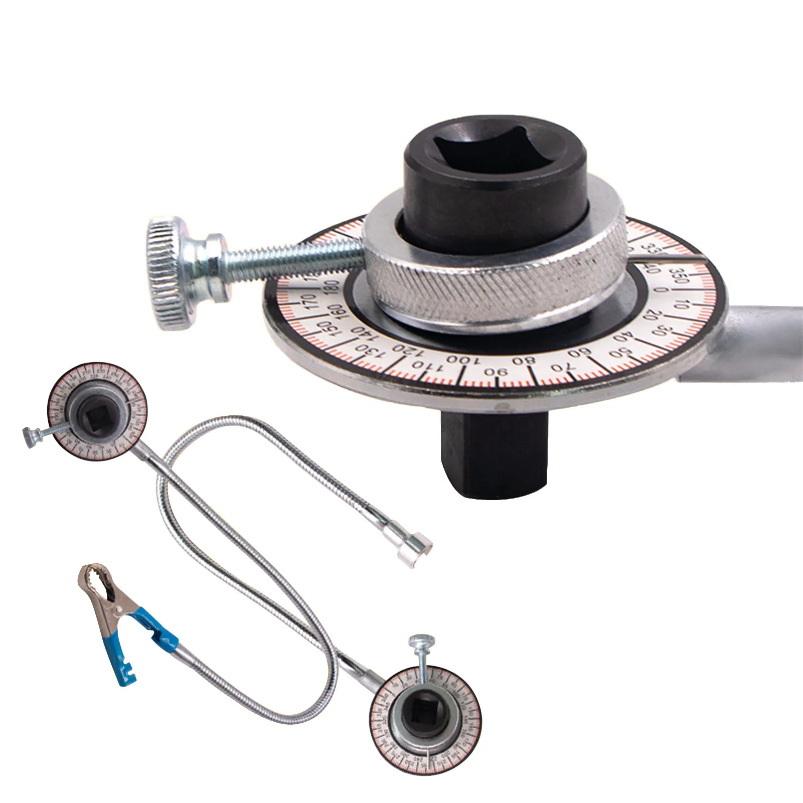 Torque Angle Meter Torque Angle Meter With Flexible Clip Arm 360 Degree