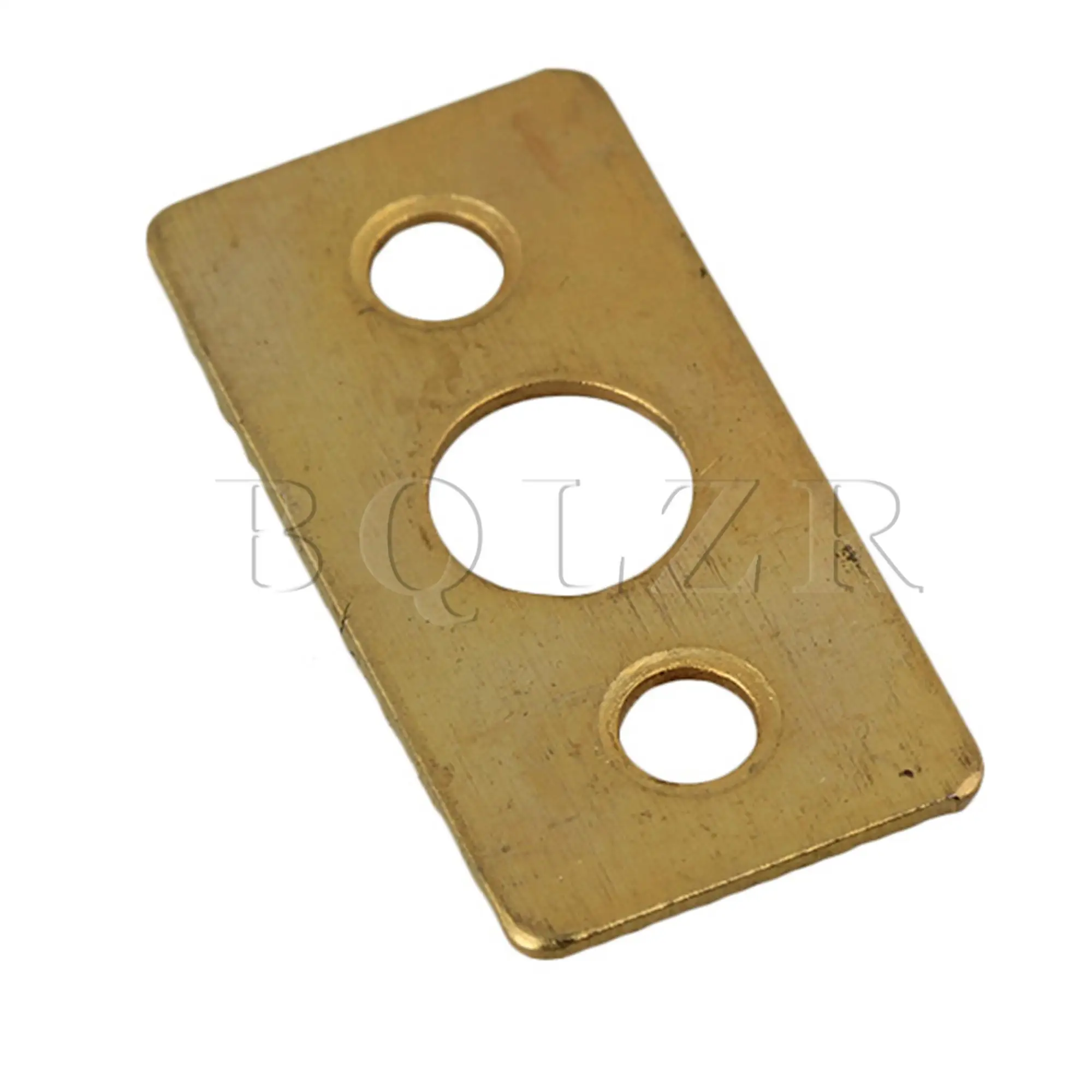 BQLZR 4 xGold Brass Ball Catch with Strike Plate for Cabinet Closet Sping Door