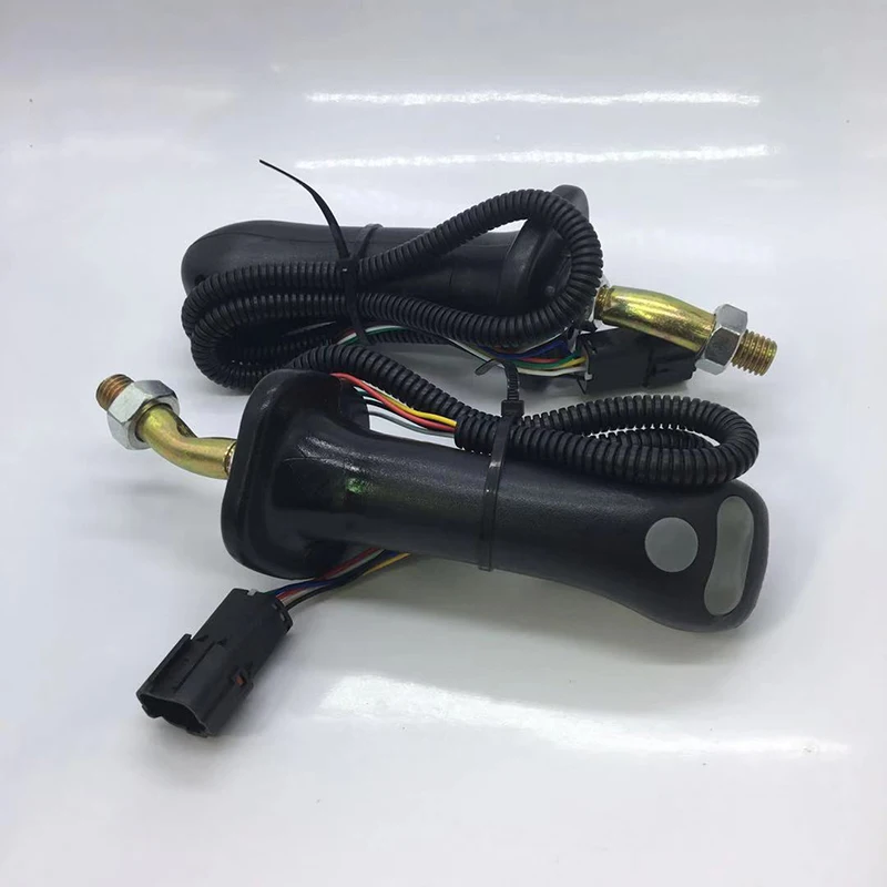 조이스틱 굴삭기 부품, Kovax dx225/dh225-9 dh300-9 파일럿 핸들, 고무 굴삭기 액세서리, 2 개