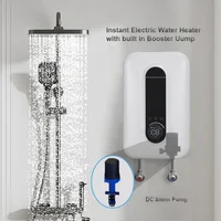 Chauffe-eau électrique instantané sans réservoir 220V 5.5KW à chauffage rapide et haute efficacité avec pompe de surpression pour douche 1