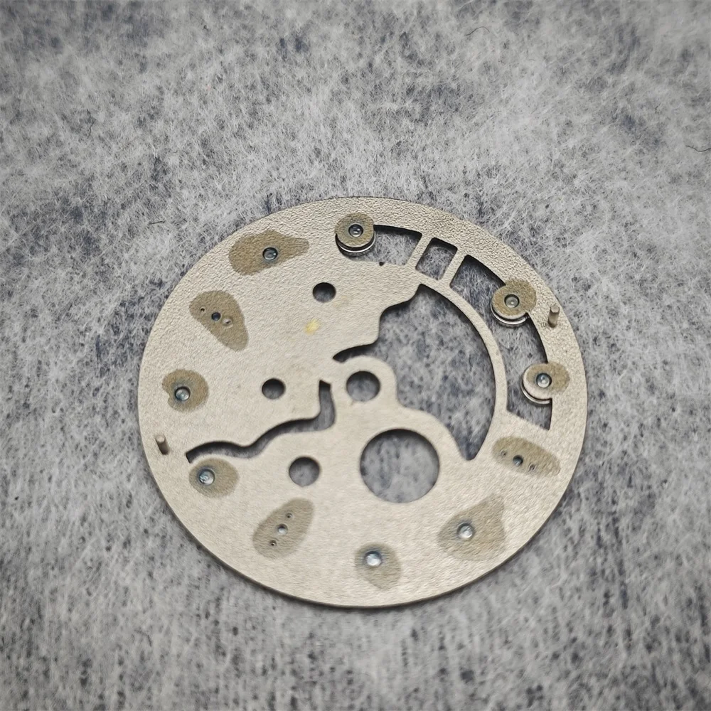 28.5mm Hollow Watch Dial Green Luminous Watch Accessories Faces for NH35/NH36 Movement with 3 O'clock Position watch face accessories watch dial accessories