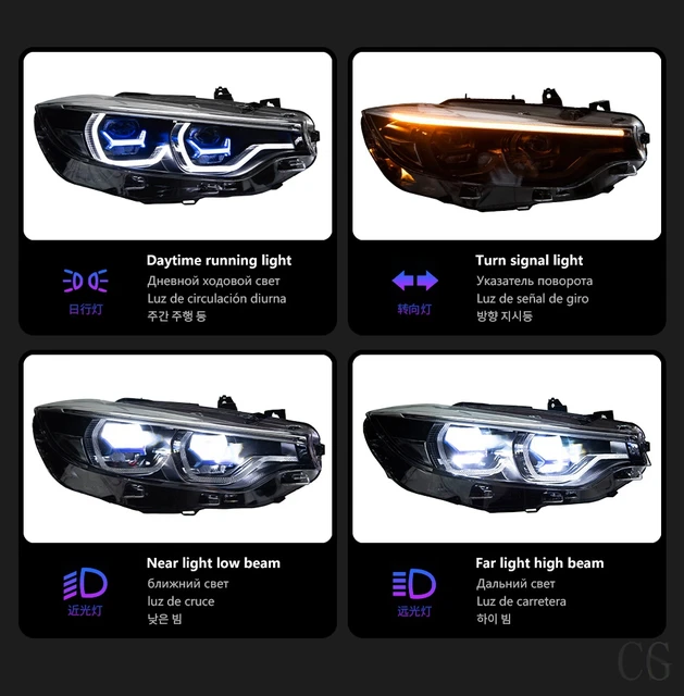 ヘッドライト BMW 4 シリーズ F32 F36 LED ヘッドライト 2013