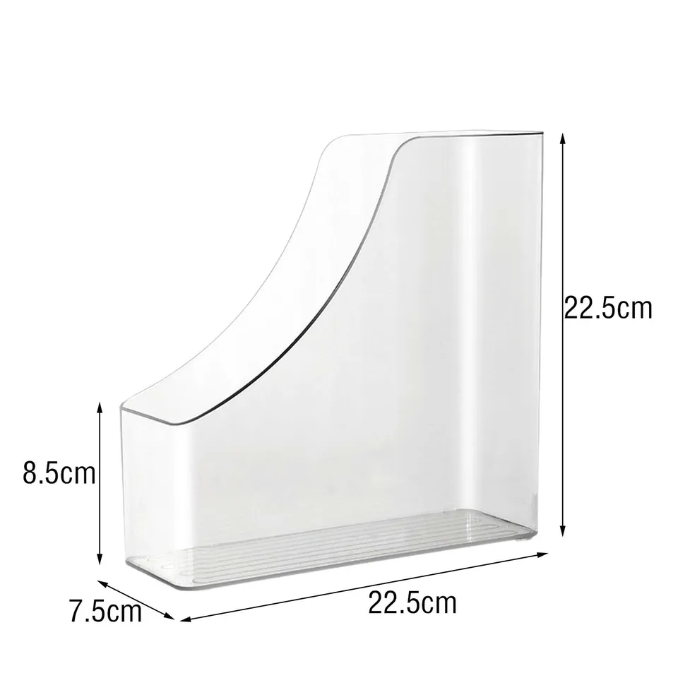 Porte-revues En Métal Et Bois - Organiseur De Courrier