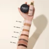 2pcs/Set Concealer Foundation For Medium Skin, Long-Lasting Nourishing Waterproof Bronzing + Highlighting Foundation Cream 5