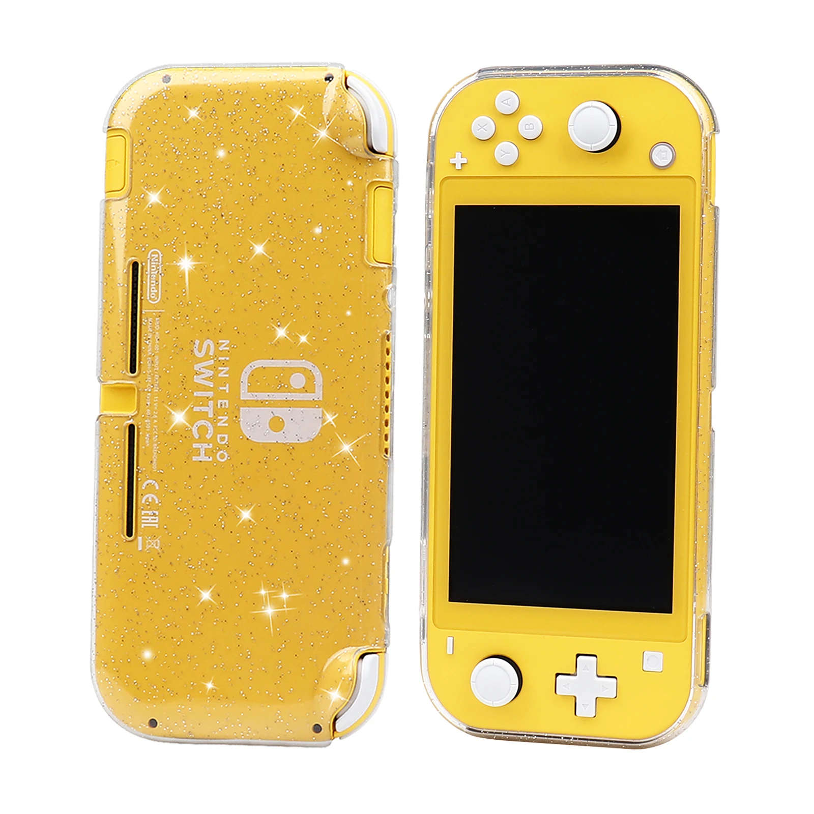 Transparent Glitter Protective Case