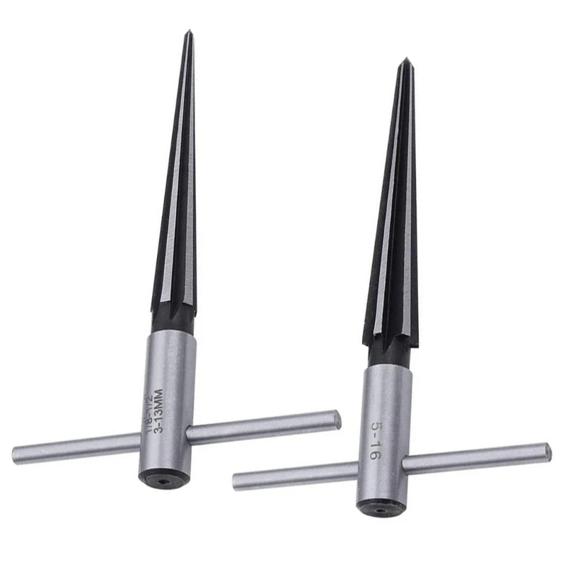 Handheld Reamer Set Tapered Tools Cut Pipe Tubing Inside Deburring Edge Tool 1/8-1/2 3-13mm&5-16mm