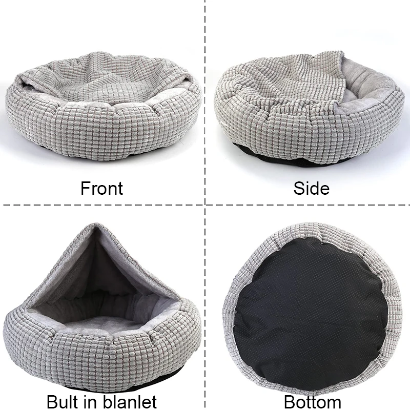 Round Pet Bed 3