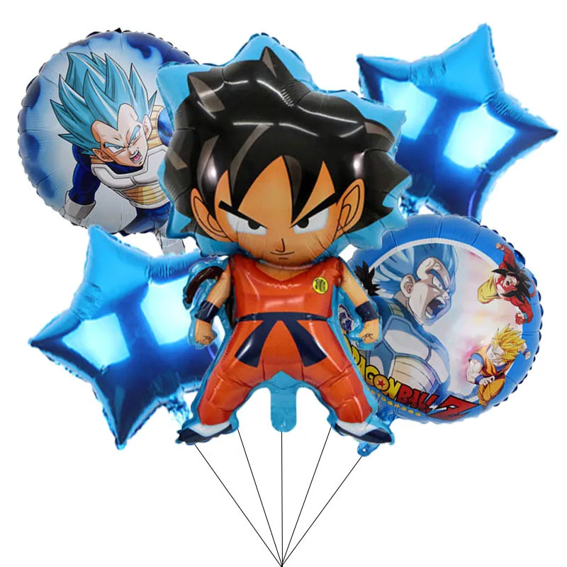 Ballons Dragon Ball Z Boules de Cristal en Grappe 