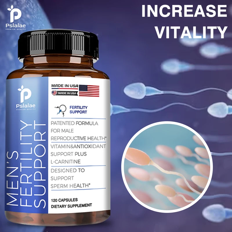 Fertility Capsules Men Increase Sperm Quality Vitality Sperm Motility Count Booster Support Supplement
